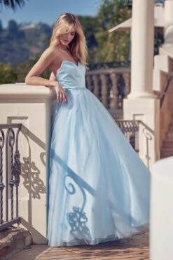 Juliet 265 Strapless A-Line Ball Gown Beaded Belt(Strapless A Line Ball Gown Beaded Belt By Juliet 265) 26 Juliet 265 Strapless A-Line Ball Gown Beaded Belt(Strapless A Line Ball Gown Beaded Belt By Juliet 265) -Discount Dress Shops 0004961 265