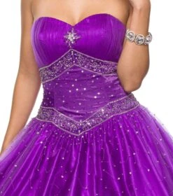 CLEARANCE - Juliet 1093 Princess Ball Gown Sweetheart Bead Lace Up Back(Purple Princess Ball Gown Sweetheart Bead Ruched Skirt Lace Up Back) -Discount Dress Shops 1093 juliet purple zoom 7f46e4f0 4f43 4e9f 907a 55780f4f84d0
