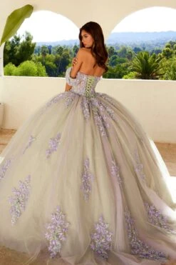 Juliet JT1479J Off The Shoulder Poofy Quinceanera Ball Gown(Juliet Jt1479j Off The Shoulder Poofy Quinceanera Ball Gown) -Discount Dress Shops 1479LILACNUDE1011