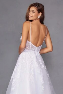 Juliet JT2482SW Floor Length A-Line Lace/Tulle Wedding Ball Gown(Juliet Jt2482sw Floor Length A Line Lace Tulle Wedding Ball Gown) 26 Juliet JT2482SW Floor Length A-Line Lace/Tulle Wedding Ball Gown(Juliet Jt2482sw Floor Length A Line Lace Tulle Wedding Ball Gown) -Discount Dress Shops 2482SWWHITE 8