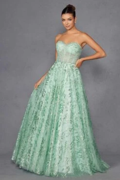 Juliet JT2547S Strapless Sweetheart A-Line Mint Gown(Juliet Jt2547s Strapless Sweetheart A Line Mint Gown) 10 Juliet JT2547S Strapless Sweetheart A-Line Mint Gown(Juliet Jt2547s Strapless Sweetheart A Line Mint Gown) -Discount Dress Shops 2547SMINTGREEN 1