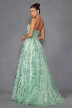 Juliet JT2547S Strapless Sweetheart A-Line Mint Gown(Juliet Jt2547s Strapless Sweetheart A Line Mint Gown) 13 Juliet JT2547S Strapless Sweetheart A-Line Mint Gown(Juliet Jt2547s Strapless Sweetheart A Line Mint Gown) -Discount Dress Shops 2547SMINTGREEN 5