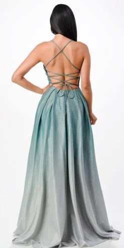 La Scala 25786 Long A-Line Glitter Ombre Formal Gown(La Scala 25786 Long A Line Glitter Ombre Formal Gown) 28 La Scala 25786 Long A-Line Glitter Ombre Formal Gown(La Scala 25786 Long A Line Glitter Ombre Formal Gown) -Discount Dress Shops 25786 hunter back