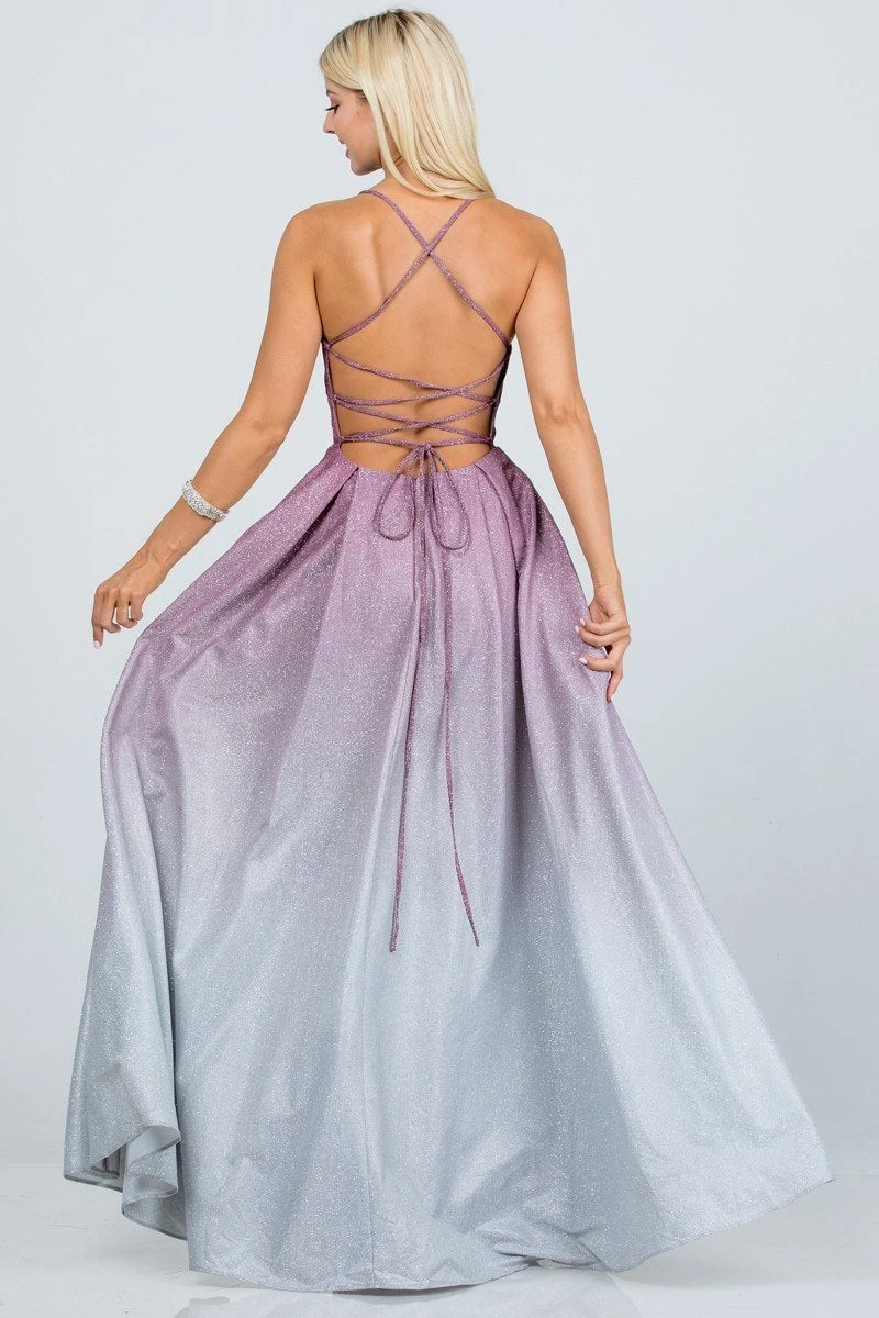 La Scala 25786 Long A-Line Glitter Ombre Formal Gown(La Scala 25786 Long A Line Glitter Ombre Formal Gown) 4 La Scala 25786 Long A-Line Glitter Ombre Formal Gown(La Scala 25786 Long A Line Glitter Ombre Formal Gown) - Image 4