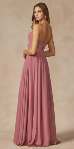 Juliet 263 Spaghetti Strap Long Formal Dress(Spaghetti Strap Long Formal Dress By Juliet 263) -Discount Dress Shops 263 ROSE BACK 82cdd815 57e6 4318 a682 de552cbc34b4