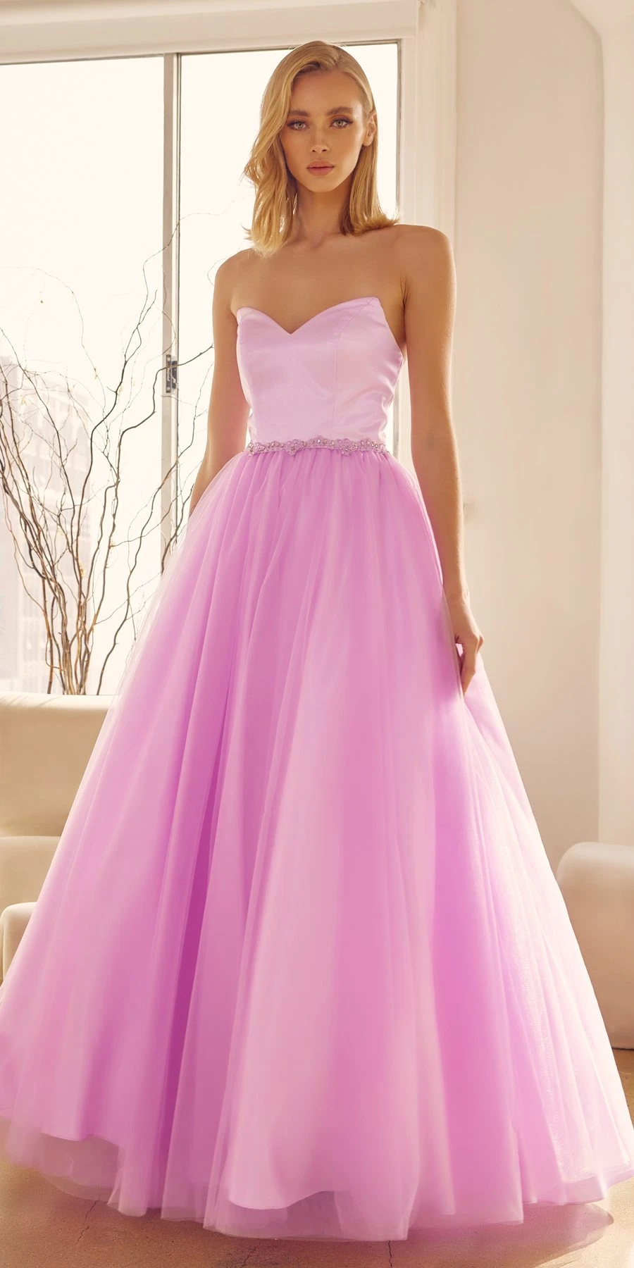 Juliet 265 Strapless A-Line Ball Gown Beaded Belt(Strapless A Line Ball Gown Beaded Belt By Juliet 265) 1 Juliet 265 Strapless A-Line Ball Gown Beaded Belt(Strapless A Line Ball Gown Beaded Belt By Juliet 265)