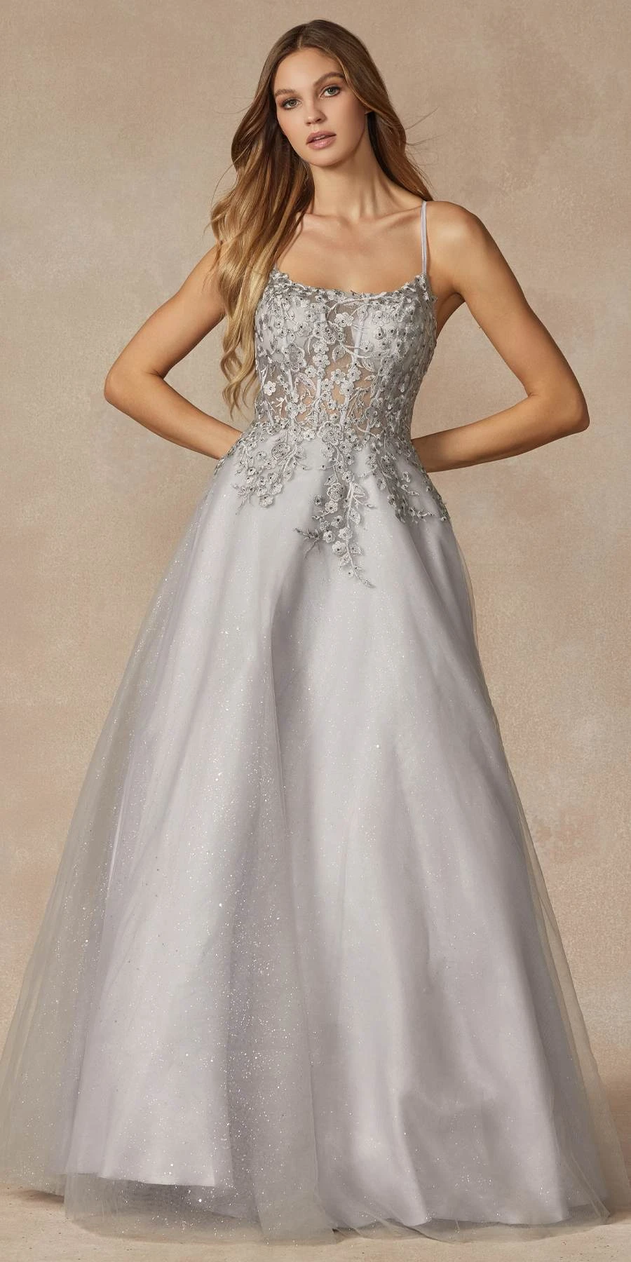 Juliet 295 Floor Length Leaf Lace Gown Corset Bodice Prom Gown(Juliet 295 Floor Length Leaf Lace Gown Corset Bodice Prom Gown) 1 Juliet 295 Floor Length Leaf Lace Gown Corset Bodice Prom Gown(Juliet 295 Floor Length Leaf Lace Gown Corset Bodice Prom Gown)