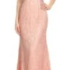 J&J Fashion 3033 Long Formal Dress With Racer Cut-Out Back(Long Formal Dress With Racer Cut Out Back Dusty Rose)