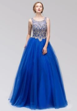 Eureka 3188 Cut-Out Back Embroidered Quinceanera Dress(Cut Out Back Embroidered Quinceanera Dress Blush) -Discount Dress Shops 3188 eureka royal blue 7adadd5a e81f 42cb 87bd caeb1bdae1e3