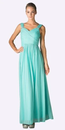CLEARANCE - Cinderella Divine 3984 Long Chiffon Dress Sleeveless (Size XL)(Clearance Cinderella Divine 3984 Long Chiffon Dress Sleeveless Size Xl) -Discount Dress Shops 3984 cinderella divine aqua 95b842fd ec49 41d0 8029 d9c2007718c4