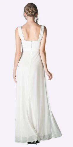 CLEARANCE - Cinderella Divine 3984 Long Chiffon Dress Sleeveless (Size XL)(Clearance Cinderella Divine 3984 Long Chiffon Dress Sleeveless Size Xl) -Discount Dress Shops 3984 cinderella divine off white back c94d42a4 8893 4655 9006 66542bfb76ad