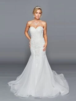 DeKlaire Bridal 440 Strapless Mermaid Wedding Dress(Deklaire Bridal 440 Strapless Mermaid Wedding Dress)