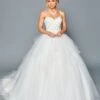 DeKlaire Bridal 446 Sweetheart Neckline A-Line Ball Wedding Dress(Deklaire Bridal 446 Sweetheart Neckline A Line Ball Wedding Dress)