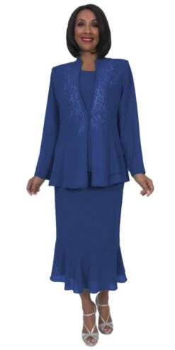 Hosanna 5259 Plus Size 3-Piece Set Ankle Length Dress(Hosanna 5259 Plus Size 3 Piece Set Kelly Green Ankle Length Dress) -Discount Dress Shops 5259 hosanna navy blue 66acdc5c 8d6e 487c a212 dd0941bee92f