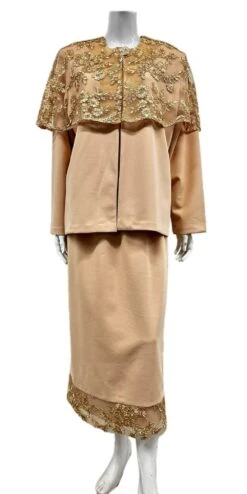 Hosanna 5518 Plus Size 3-Piece Modest Tea Length Dress Set(Hosanna 5518 Plus Size 3 Piece Modest Tea Length Dress Set)