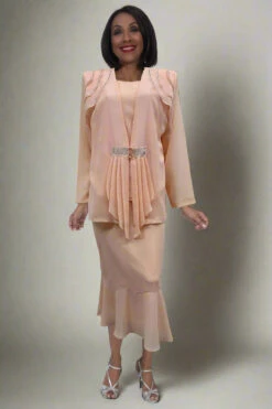 Hosanna 5563 Modest 3-Piece Outfit Set Ankle Length(Hosanna 5563 Modest 3 Piece Outfit Set Ankle Length)