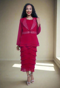 Hosanna 5569 Modest 3-Piece Outfit Set Ankle Length(Hosanna 5569 Modest 3 Piece Outfit Set Ankle Length) -Discount Dress Shops 5569 hosanna fuchsia