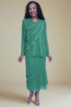 Hosanna 5573 Modest 3-Piece Outfit Set Ankle Length(Hosanna 5573 Modest 3 Piece Outfit Set Ankle Length) -Discount Dress Shops 5573 hosanna kelly