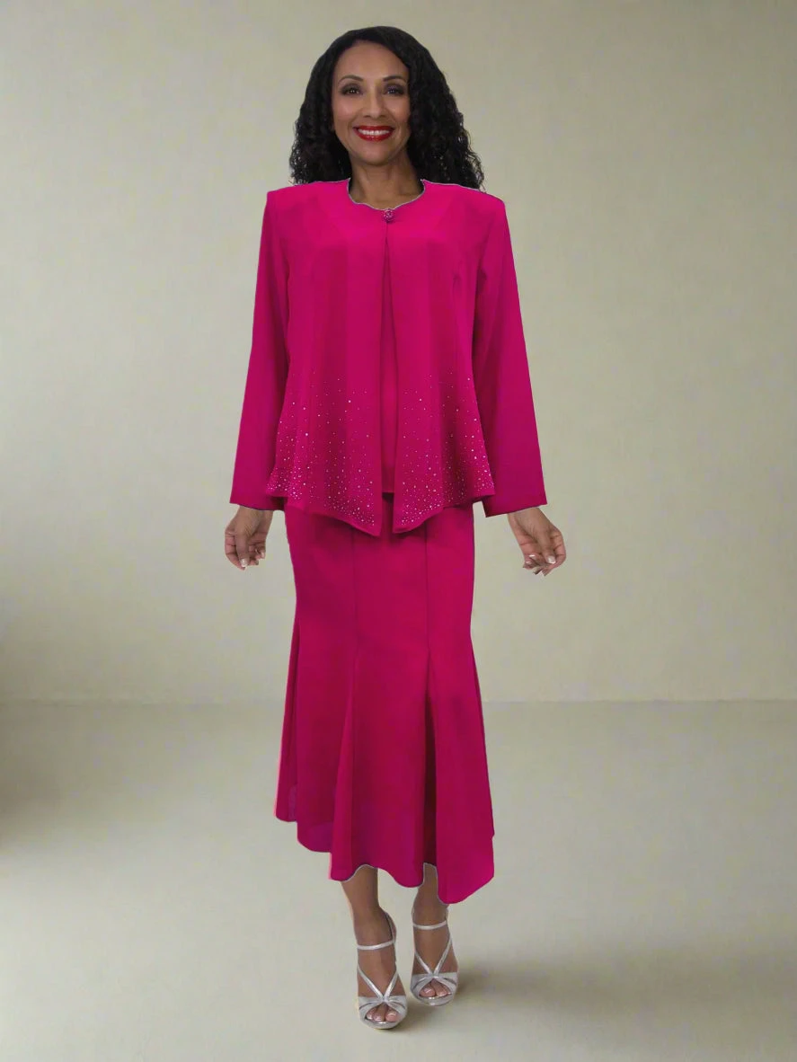 Hosanna 5574 Modest 3-Piece Outfit Set Ankle Length(Hosanna 5574 Modest 3 Piece Outfit Set Ankle Length) 3 Hosanna 5574 Modest 3-Piece Outfit Set Ankle Length(Hosanna 5574 Modest 3 Piece Outfit Set Ankle Length) - Image 3