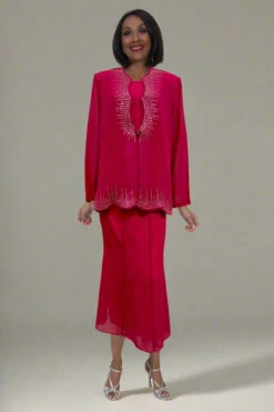 Hosanna 5581 Modest 3-Piece Outfit Set Ankle Length(Hosanna 5581 Modest 3 Piece Outfit Set Ankle Length)