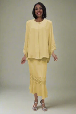 Hosanna 5582 Modest 3-Piece Outfit Set Ankle Length(Hosanna 5582 Modest 3 Piece Outfit Set Ankle Length)