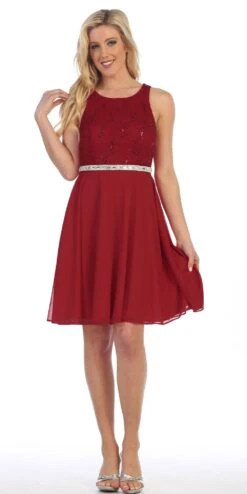 Celavie 6253 Scoop Neck Lace Top Knee-Length Cocktail Dress(Celavie 6253 Scoop Neck Lace Top Knee Length Cocktail Dress Royal Blue) -Discount Dress Shops 6253 celavie dress burgundy 45e88c9b d3d2 4ec1 bf90 1825734f11f5