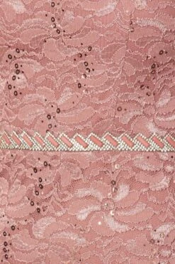 Celavie 6372S Beaded Waist Short Cocktail Dress(Beaded Waist Short Wedding Guest Dress Black) 27 Celavie 6372S Beaded Waist Short Cocktail Dress(Beaded Waist Short Wedding Guest Dress Black) -Discount Dress Shops 6372s celavie mauve zoom