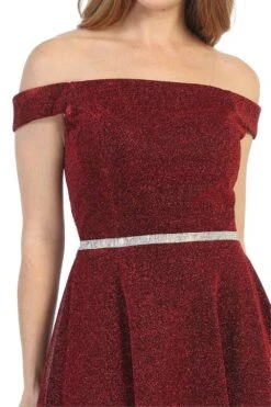 Celavie 6402S Off-Shoulder Knee Length Short Cocktail Dress A-Line(Mauve Off Shoulder Homecoming Short Dress) -Discount Dress Shops 6402s celavie burgundy zoom b026acb3 cb69 47cb 92fd fbbabcbed03a