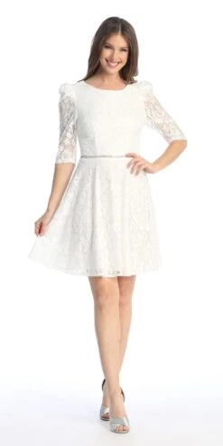 Celavie 6530-S Short A-Line Lace Dress With Mid-Length Sleeves(Celavie 6530s Short A Line Lace Dress With Mid Length Sleeves) 18 Celavie 6530-S Short A-Line Lace Dress With Mid-Length Sleeves(Celavie 6530s Short A Line Lace Dress With Mid Length Sleeves) -Discount Dress Shops 6530 SOffWhite 51273140 96ae 4ca3 aef6 25e940c911ec