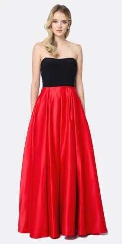 Juliet 694 Floor-Length Two-Tone Sweetheart Ball Gown(Floor Length Two Tone Black Green Sweetheart Ball Gown Style Prom Dress) -Discount Dress Shops 694 juliet red 448f4e88 afc1 47bb 9314 2a7bc0d7cc2f