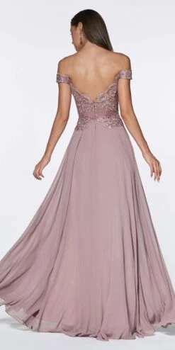 Cinderella Divine 7258W Off The Shoulder LongGown(Cinderella Divine 7258 Off White Off The Shoulder Long Bridesmaid Gown) -Discount Dress Shops 7258 cinderella divine mocha back 568c5e8e 4404 45de a9fa d4bb2711a1e9