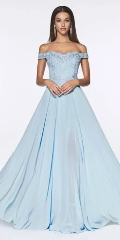 Cinderella Divine 7258W Off The Shoulder LongGown(Cinderella Divine 7258 Off White Off The Shoulder Long Bridesmaid Gown) -Discount Dress Shops 7258 cinderella divine paris blue 3ae234d1 576b 46db be01 8ea0aac9e7b4