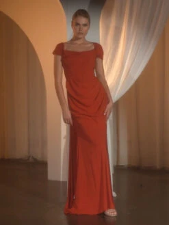 Ladivine 7433 Dress Versatile Tie Chiffon Strapless Bridesmaid Dress(Ladivine 7433 Dress Versatile Tie Chiffon Strapless Bridesmaid Dress) -Discount Dress Shops 7433 LADIVINE SIENNA