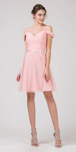 Eureka 7622 Cold-Shoulder Short Chiffon A-Line Dress(Cold Shoulder Short Homecoming Dress Lilac) -Discount Dress Shops 7622 eureka fashion blush 93c1b71f 2842 4366 92f8 162307093326