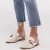 Chantal-S Buckle Backless Slides Loafer Shoes(Chantal S Buckle Backless Slides Loafer Shoes)