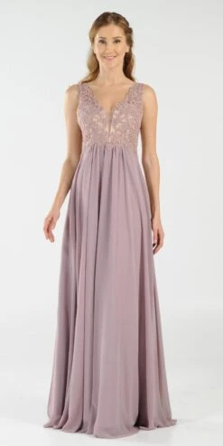 Poly USA | Ed Young 8012 V-Neck Long Dress Empire Appliqued Bodice(Burgundy V Neck Long Formal Dress Empire Waist Appliqued Bodice) 28 Poly USA | Ed Young 8012 V-Neck Long Dress Empire Appliqued Bodice(Burgundy V Neck Long Formal Dress Empire Waist Appliqued Bodice) -Discount Dress Shops 8012 poly usa mauve 0057cd7c b8f6 4f6c 8036 25b7fd6a87b0