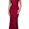 Eureka 8050 Mermaid Style Long Formal Dress Off Shoulder(Burgundy Mermaid Style Long Formal Dress Off Shoulder)