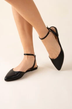 LINDEN-S Ankle Strap Flats(Linden S Ankle Strap Flats)