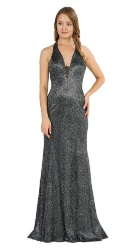 Poly USA | Ed Young 8384 Fitted Long Halter V-Neck Evening Dress(Black Silver Halter V Neck Long Prom Dress) 17 Poly USA | Ed Young 8384 Fitted Long Halter V-Neck Evening Dress(Black Silver Halter V Neck Long Prom Dress) -Discount Dress Shops 8384 poly usa black silver 21cf59c2 1cc7 42b9 b282 b17d324f566c