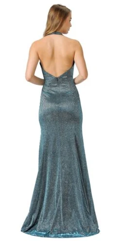 Poly USA | Ed Young 8384 Fitted Long Halter V-Neck Evening Dress(Black Silver Halter V Neck Long Prom Dress) 16 Poly USA | Ed Young 8384 Fitted Long Halter V-Neck Evening Dress(Black Silver Halter V Neck Long Prom Dress) -Discount Dress Shops 8384 poly usa teal back cfc187a0 29a9 48da a120 7fed74013afe