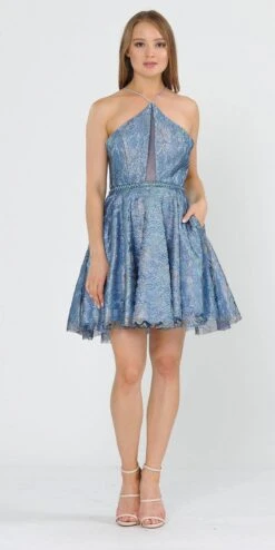 Poly USA | Ed Young 8506 Short Spaghetti Halter A-Line Lace Dress Cut-Out Back(Short Halter Homecoming Dress Cut Out Back Champagne) 8 Poly USA | Ed Young 8506 Short Spaghetti Halter A-Line Lace Dress Cut-Out Back(Short Halter Homecoming Dress Cut Out Back Champagne) -Discount Dress Shops 8506 poly usa navy blue 4fb62b47 0215 45fe bce8 d2750a600318