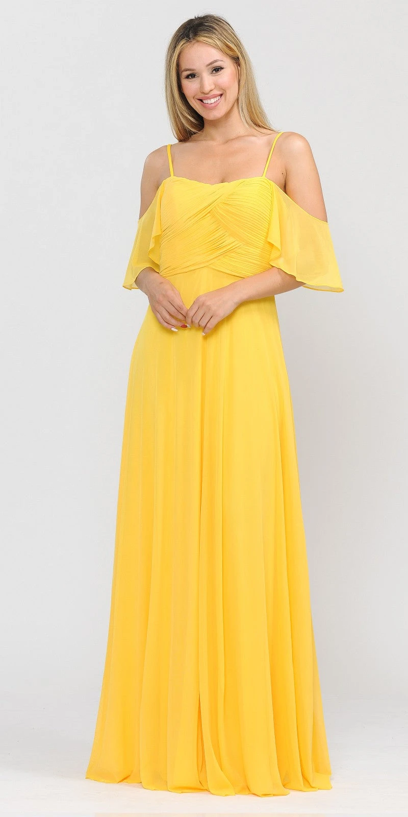 Poly USA | Ed Young 8552 A-Line Cold-Shoulder Long Formal Dress(A Line Cold Shoulder Long Formal Dress Burgundy) 9 Poly USA | Ed Young 8552 A-Line Cold-Shoulder Long Formal Dress(A Line Cold Shoulder Long Formal Dress Burgundy) - Image 9