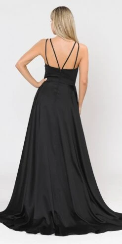 Poly USA | Ed Young 8606 V-Neck Long Romper Prom Satin Dress With Pockets(V Neck Long Romper Prom Dress With Pockets Blue) 16 Poly USA | Ed Young 8606 V-Neck Long Romper Prom Satin Dress With Pockets(V Neck Long Romper Prom Dress With Pockets Blue) -Discount Dress Shops 8606 poly usa black back c37d0908 9248 44ab a1ff 2daea295f6aa