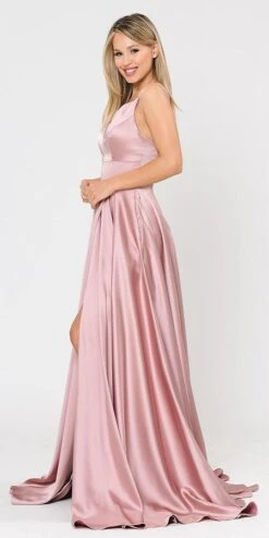 Poly USA | Ed Young 8606 V-Neck Long Romper Prom Satin Dress With Pockets(V Neck Long Romper Prom Dress With Pockets Blue) 20 Poly USA | Ed Young 8606 V-Neck Long Romper Prom Satin Dress With Pockets(V Neck Long Romper Prom Dress With Pockets Blue) -Discount Dress Shops 8606 poly usa mauve side c3dbe82a 61fe 4221 9e22 50f722f8c886