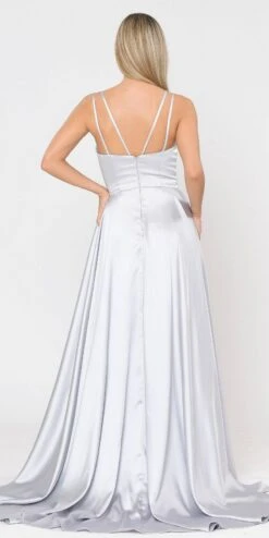 Poly USA | Ed Young 8606 V-Neck Long Romper Prom Satin Dress With Pockets(V Neck Long Romper Prom Dress With Pockets Blue) 22 Poly USA | Ed Young 8606 V-Neck Long Romper Prom Satin Dress With Pockets(V Neck Long Romper Prom Dress With Pockets Blue) -Discount Dress Shops 8606 poly usa silver back 9efc579b f913 4ae6 a8a7 423364459fa7