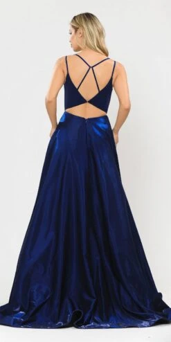 Poly USA | Ed Young 8644 Open-Back Long Prom Dress A-Line With Pockets(Stylish Open Back Long Prom Dress Silver With Pockets) 25 Poly USA | Ed Young 8644 Open-Back Long Prom Dress A-Line With Pockets(Stylish Open Back Long Prom Dress Silver With Pockets) -Discount Dress Shops 8644 poly usa navy blue back 736c779d 049d 4efa 97b6 e89b595fdd0b