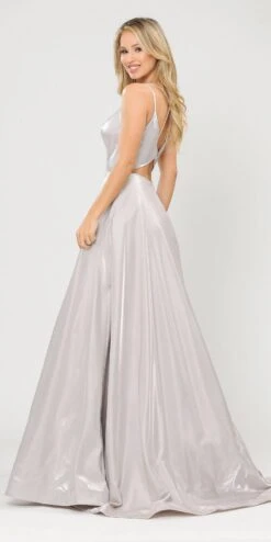 Poly USA | Ed Young 8644 Open-Back Long Prom Dress A-Line With Pockets(Stylish Open Back Long Prom Dress Silver With Pockets) 17 Poly USA | Ed Young 8644 Open-Back Long Prom Dress A-Line With Pockets(Stylish Open Back Long Prom Dress Silver With Pockets) -Discount Dress Shops 8644 poly usa silver side 6cc078fe de74 4cb9 bf01 c55e49a9b63f