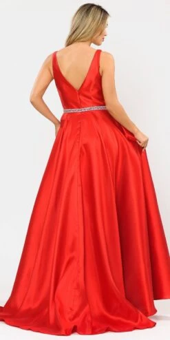 Poly USA | Ed Young 8682 V-Neck Mikado Long Dress With Pockets(V Neck And Back Black Long Prom Dress With Pockets) 16 Poly USA | Ed Young 8682 V-Neck Mikado Long Dress With Pockets(V Neck And Back Black Long Prom Dress With Pockets) -Discount Dress Shops 8682 poly usa red back 52e3a469 151a 4c2e a037 f601079d7ab7