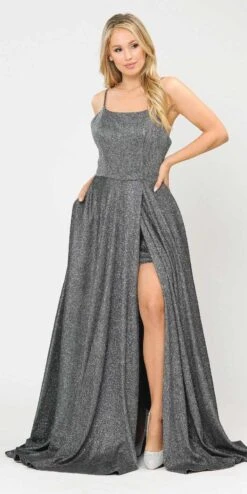 Poly USA | Ed Young 8700 Glitter Knit Lace-Up Back Romper Style Long Dress(Lace Up Back Romper Style Long Prom Dress Pink Silver) 21 Poly USA | Ed Young 8700 Glitter Knit Lace-Up Back Romper Style Long Dress(Lace Up Back Romper Style Long Prom Dress Pink Silver) -Discount Dress Shops 8700 poly usa black silver 3d05b6f1 0227 4d04 8853 218c08da5429