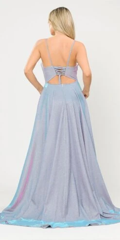 Poly USA | Ed Young 8700 Glitter Knit Lace-Up Back Romper Style Long Dress(Lace Up Back Romper Style Long Prom Dress Pink Silver) 19 Poly USA | Ed Young 8700 Glitter Knit Lace-Up Back Romper Style Long Dress(Lace Up Back Romper Style Long Prom Dress Pink Silver) -Discount Dress Shops 8700 poly usa lavender back 6b3900c0 b705 4791 98c7 b86c2bbecfe0